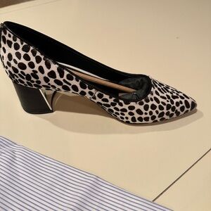 Donald J. Pliner Suzette cheetah hair calf pumps